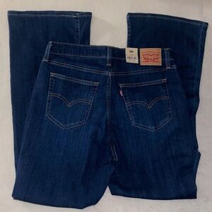 Levi's Women's Dark Blue Boot Cut Jeans